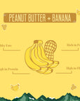 Yak9 Peanut Butter & Banana Cheese Chews for Dogs