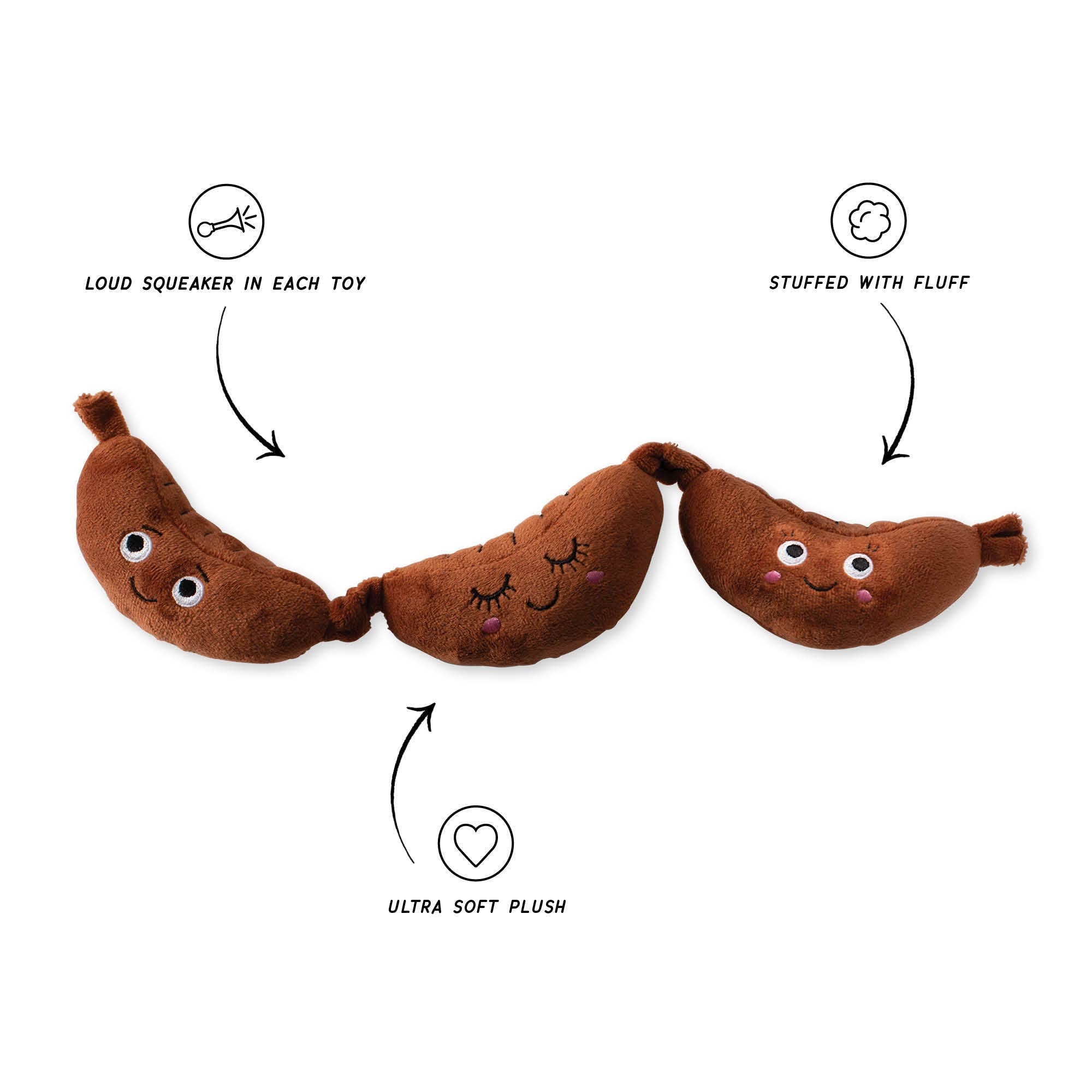 Wagsdale - Making Ends Meat Plush Dog Toy