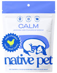Native Pet - Calm Chews Anxiety & Calming Supplement for Dogs: 30ct