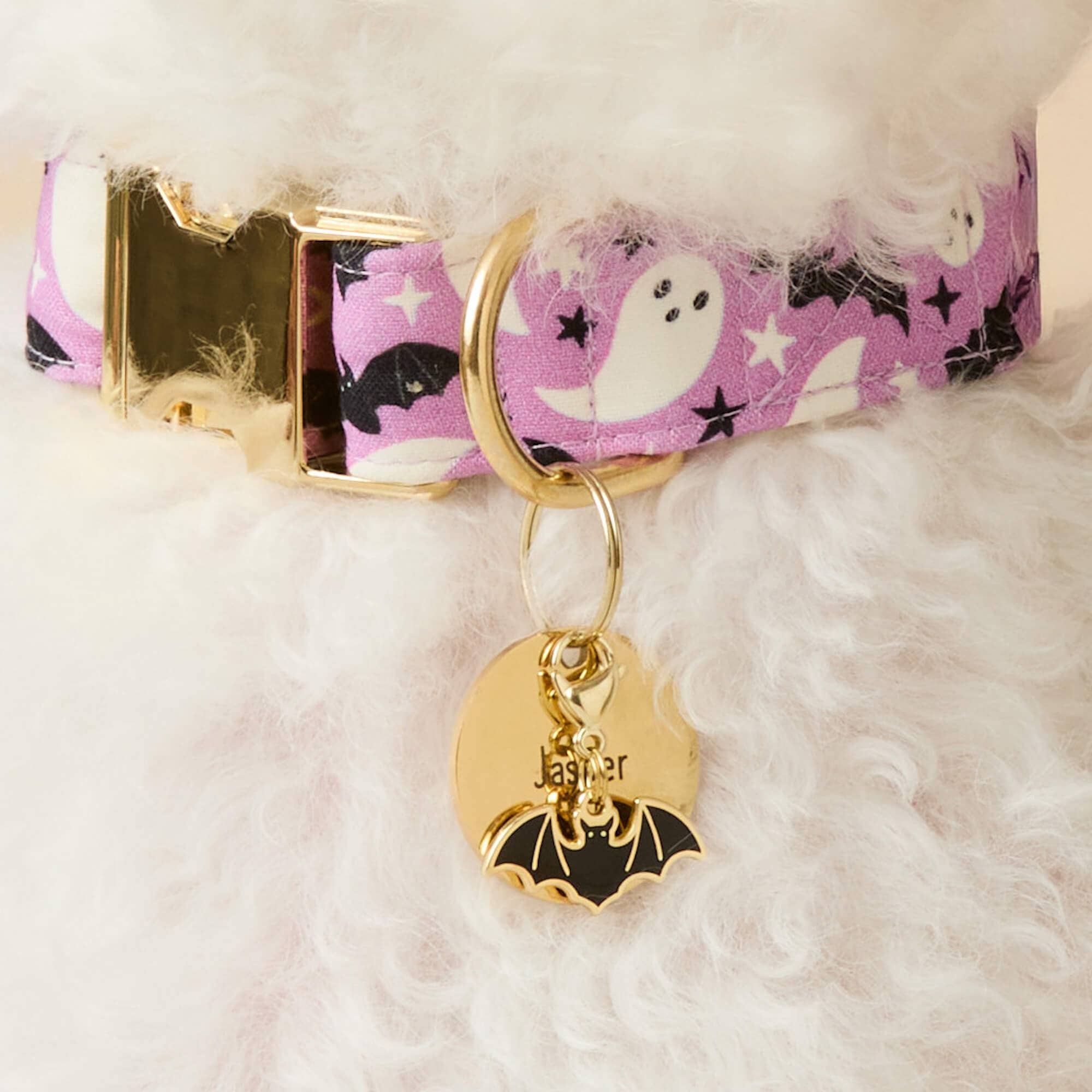 The Foggy Dog - Bat Collar Charm: Charm Only
