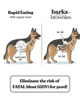 Barks and Brownies - Mushroom Slow Feeder