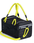 ROVERLUND - OUT-OF-OFFICE PET CARRIER PRO EDITION: BLACK / YELLOW / LARGE - UP TO 25LBS