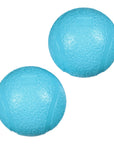 West Paw - *Puppy* Bubblegum/Aqua Boundr® 2-Pack Dog Toy Ball: Bubblegum