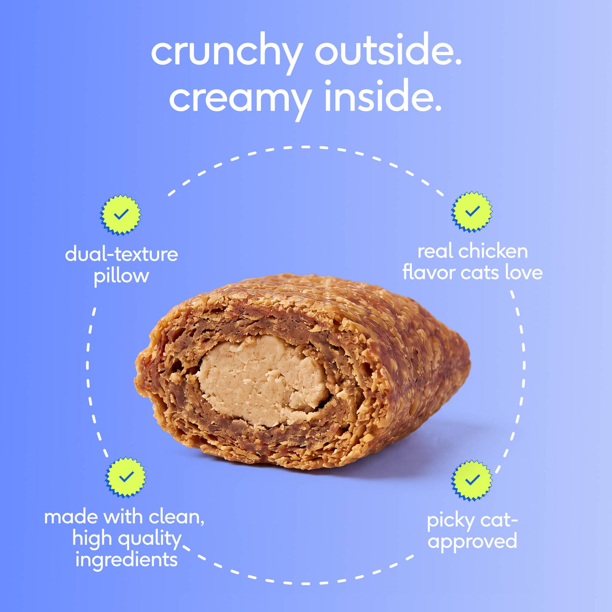 Native Pet - Calm Pillow Chews Anxiety &amp; Stress Supplement for Cats