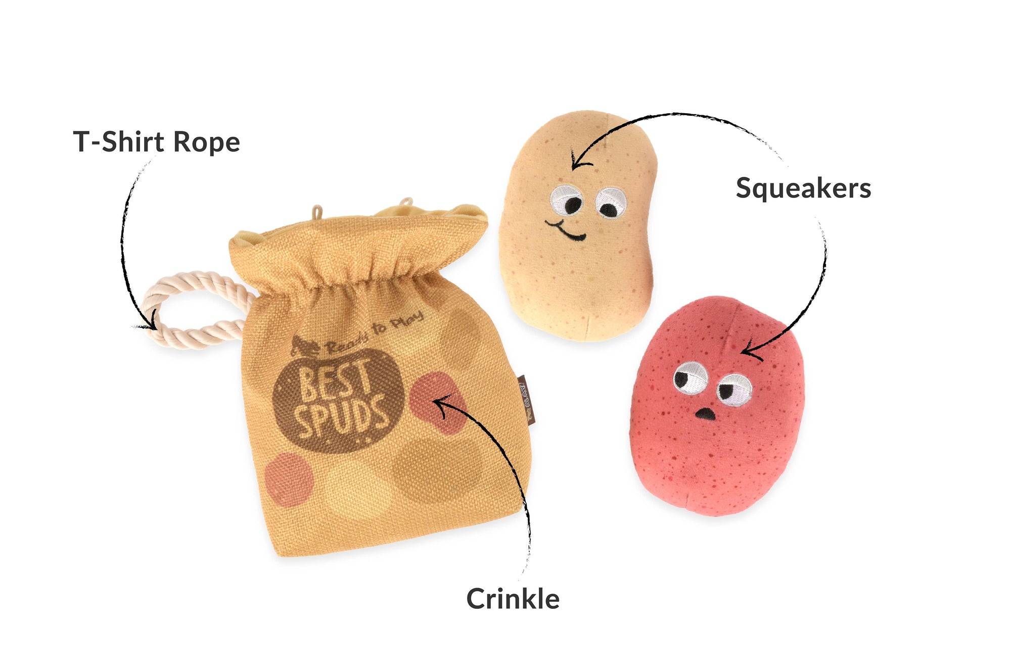 Play Pet Brands - Picked Fresh - Potato Pals