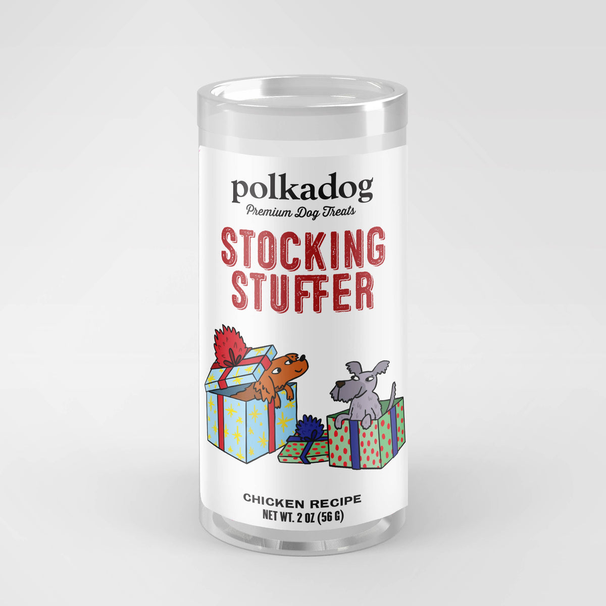 Pet Palette Distribution - Polka Dog Holiday Mini Tube: Chicken Little Bits 2oz