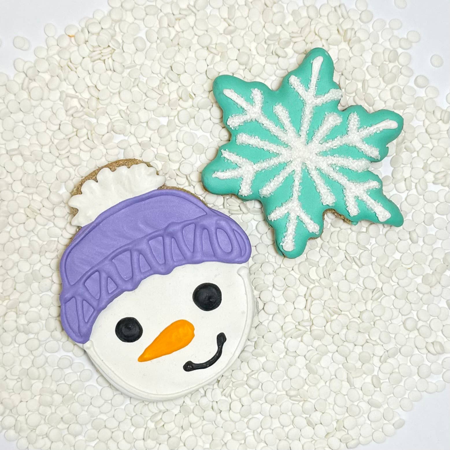 Lucky Biscuit Pet Bakery - Winter Wonders Cookie Collection : Snowflake