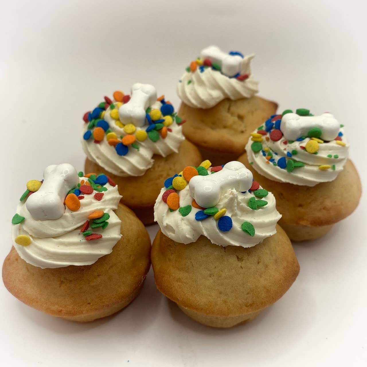 RKR Biscuits - Mini Organic Dog Pupcakes: Peanut Butter