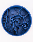 Happy Dingos - Starry Night Slow Feeder Bowl: Midnight