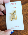 Lili Chin Art - Chihuahua Dog Enamel Pin
