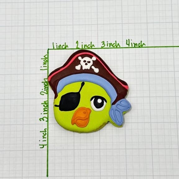 Lucky Biscuit Pet Bakery - PIrate Polly Parrot : Pirate Parrot