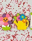 Lucky Biscuit Pet Bakery - Colorburst Spring Bloom Collection: Rainbow Petal Daisy
