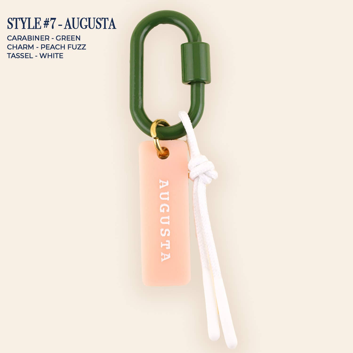 Freshwater Curated Goods™ - Custom Your City Bag Charm: Style 