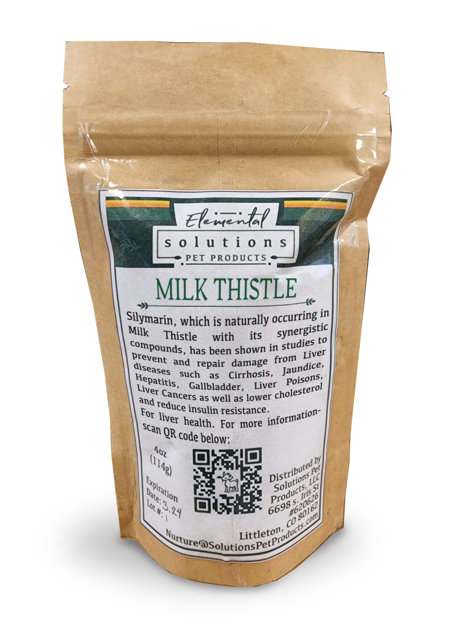 Solutions Milk Thistle Supplement