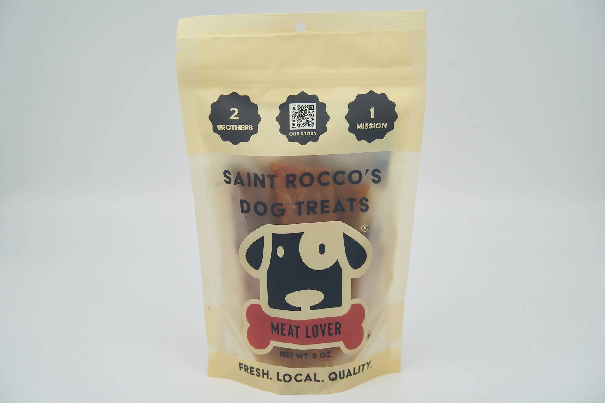 Saint Rocco&#39;s Treats - Meat Lovers: 8oz.