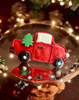 YumYum4DOGS - Christmas Tree Delivery Pickup Truck dog treats