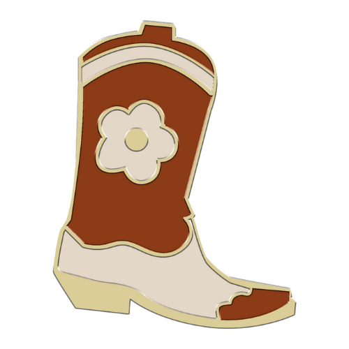 Furei - Western Moodies Charms: Cowboy Boot