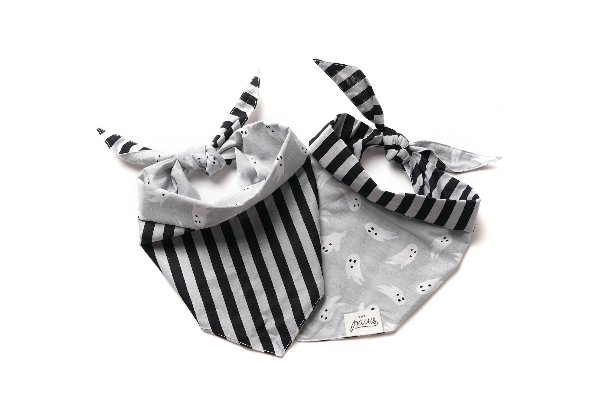 The Paws - Spooky Halloween Dog Bandana: XS