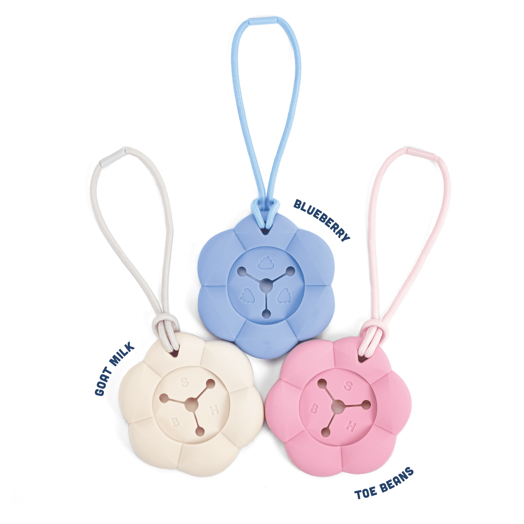 Spotted by Humphrey - Poopsy Daisy Dog Poop Bag Holder - Toe Beans (Pink)