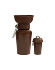 Springland Pets - Limited-Ed Twig 20oz Flip Dog Water + Bottle Treat Dispenser: 20oz Flip Dog Travel Water Bottle