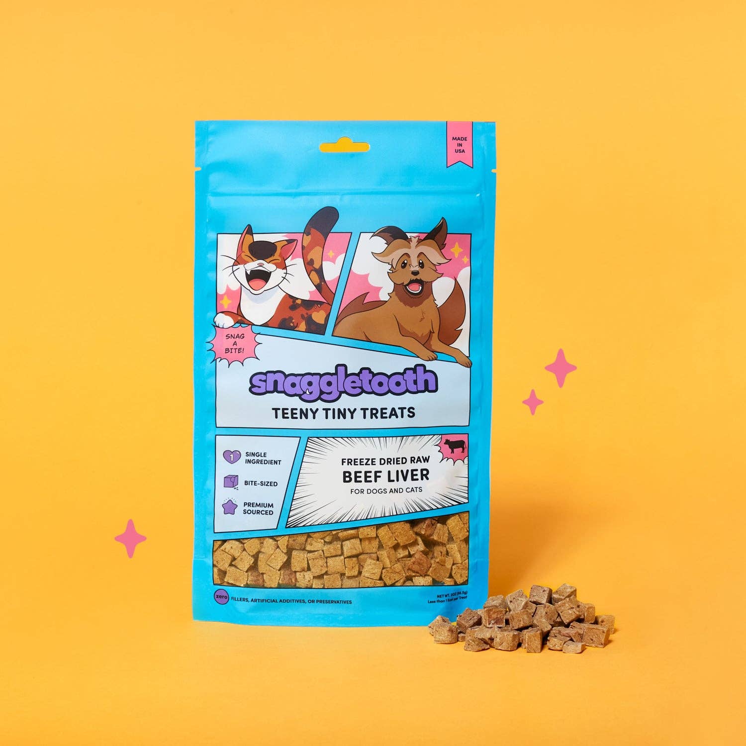 Snaggletooth Pets - Beef Liver Teeny Tiny Treats