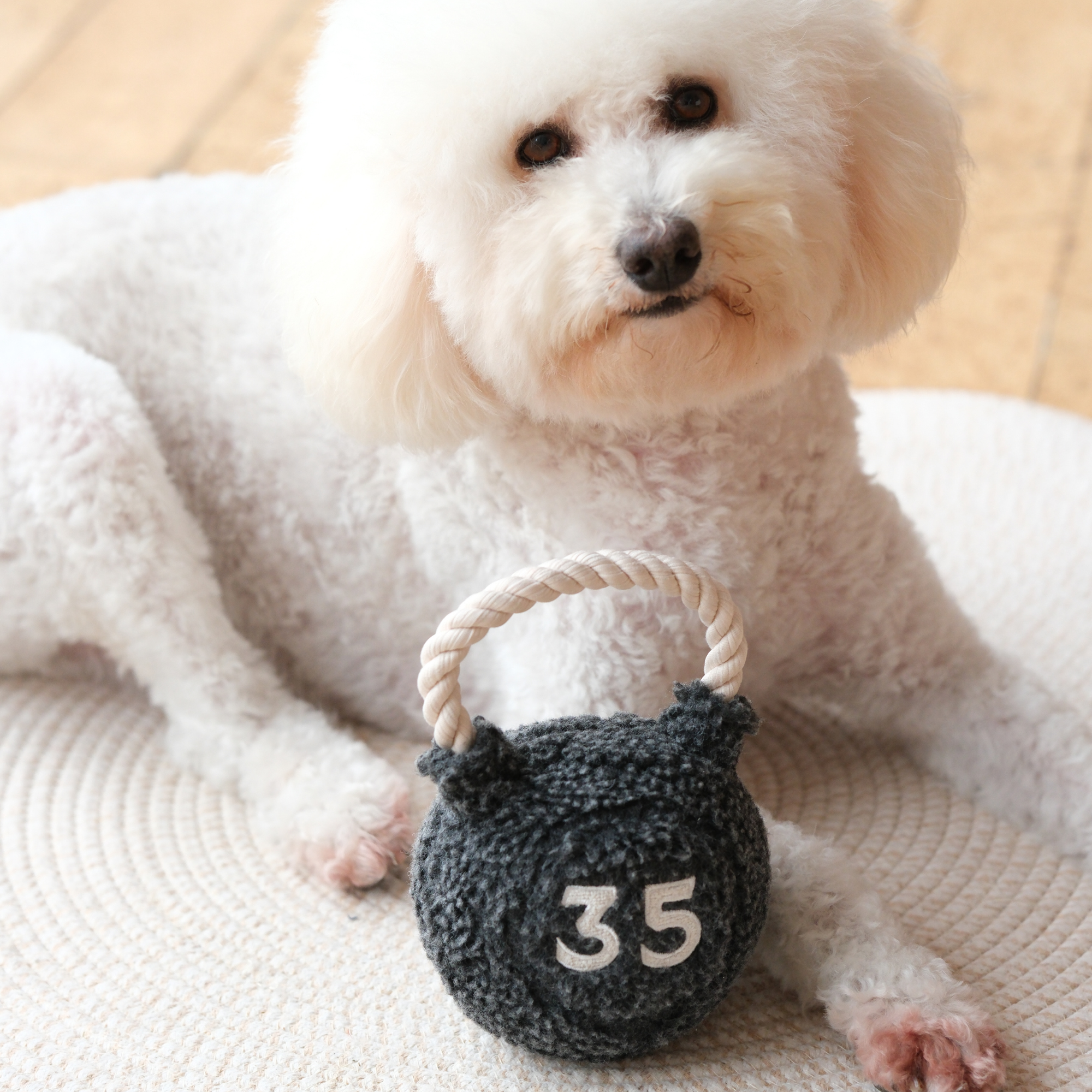 Lambwolf Collective - KETTLEBELL // ENRICHMENT DOG TOY // TUG + FETCH TOY