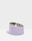 Wild One - Slanted Cat Bowl: Lilac