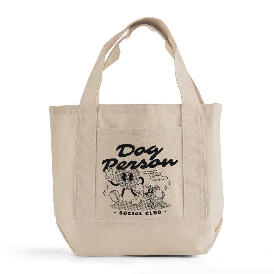 Brewin Aussie Co - Dog Person Social Club Market Tote: Mini