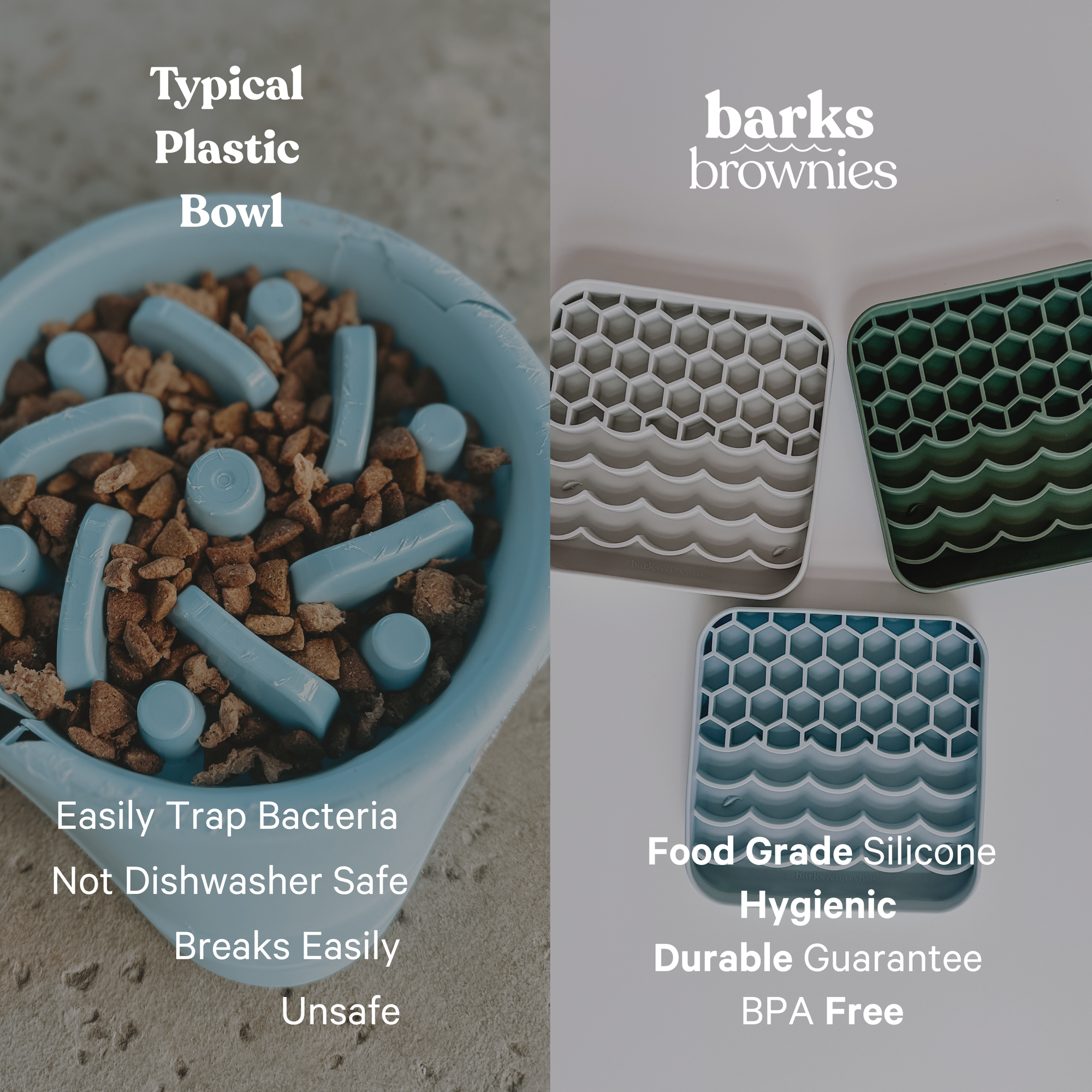 Barks and Brownies - NEW ! Tandem Slow Feeder Matcha