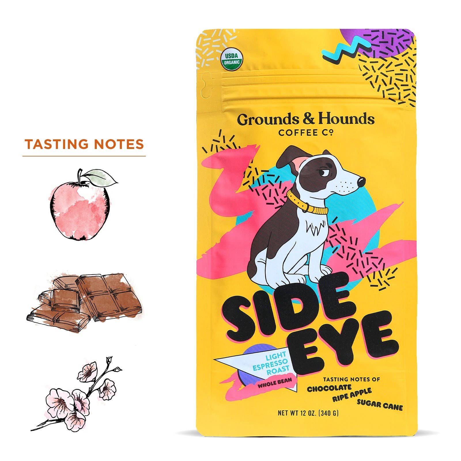 Grounds &amp; Hounds Coffee Co. - Side Eye™ Espresso: Whole Bean