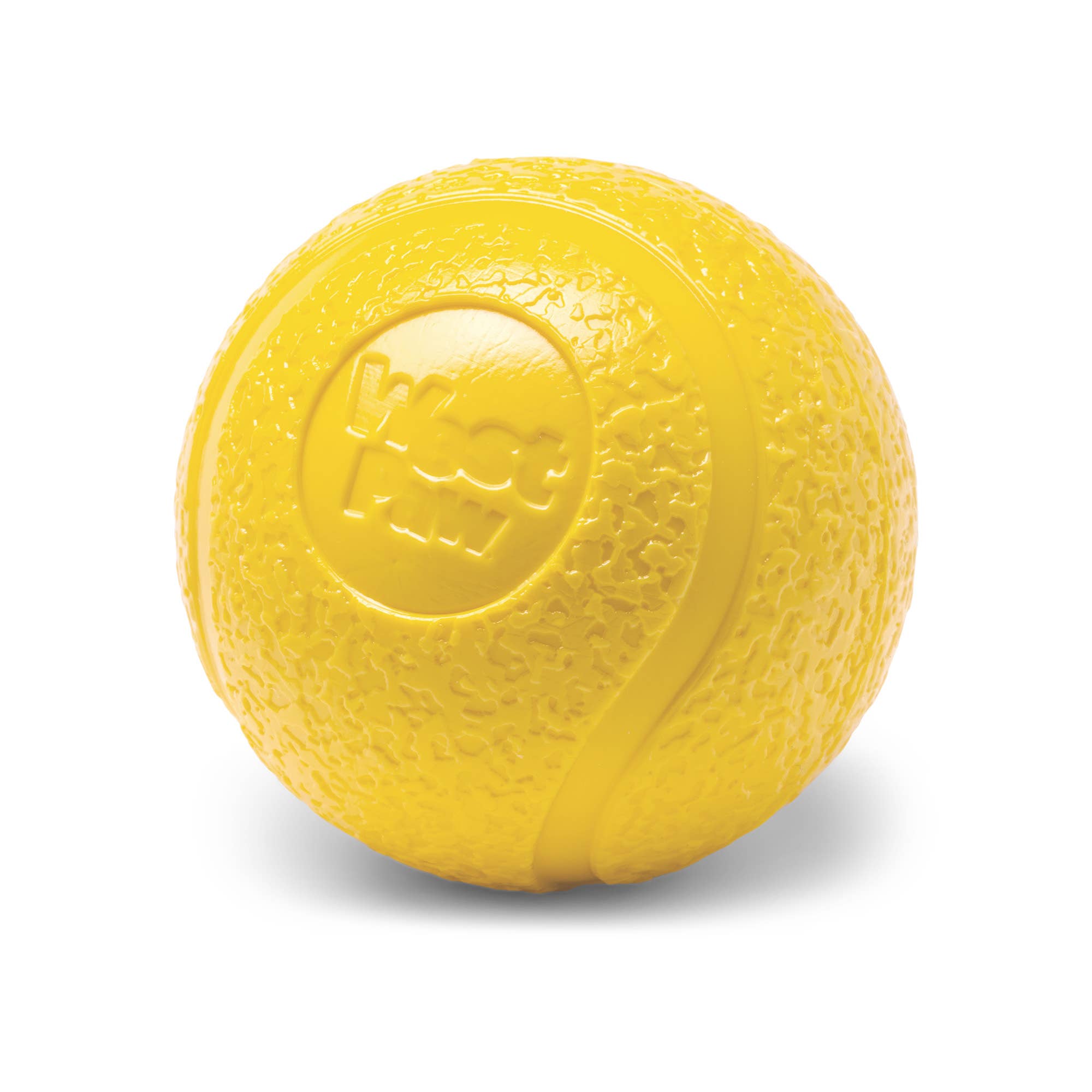 West Paw - Boundr® Large 3" Dog Toy Ball for Play, Chew, and Fetch: Hot Pink