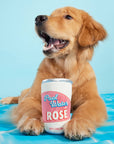 BARK Pool Water Rosé Plush Dog Toy