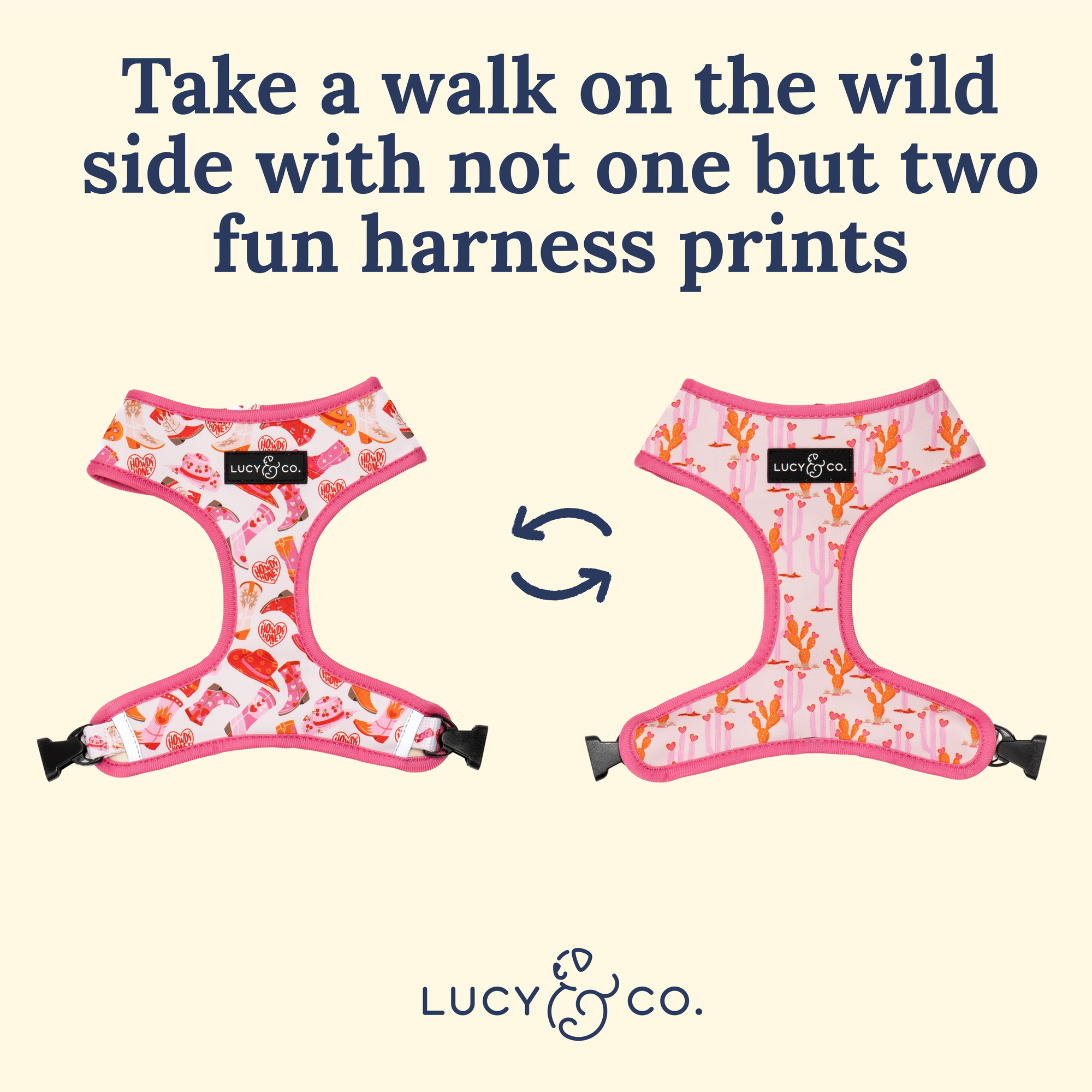 Lucy &amp; Co. - Howdy, Honey Reversible Harness