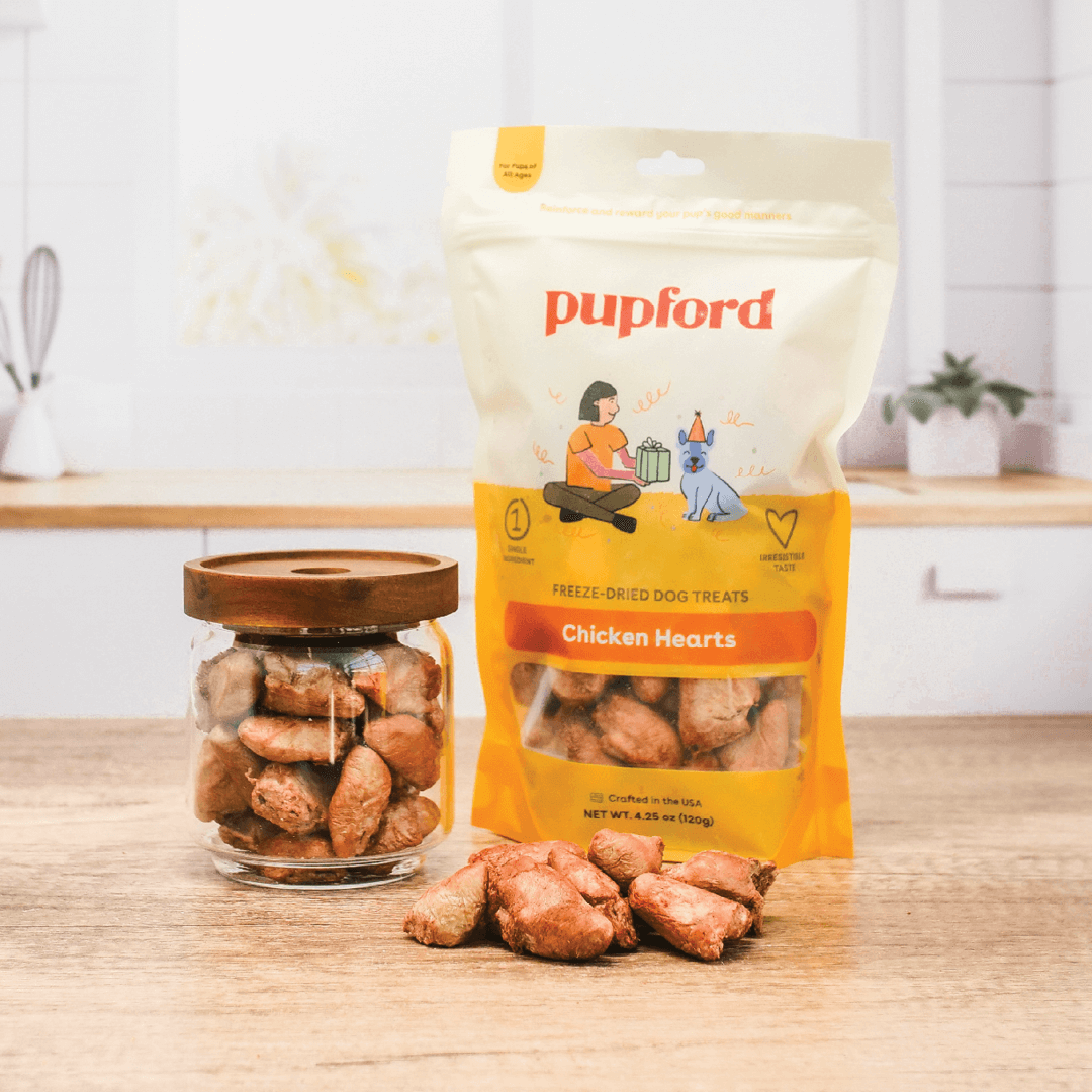 Pupford - Freeze Dried Chicken Hearts 2.75oz