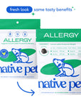 Native Pet - Allergy & Immune Chews, an Allergy & Itch Relief Supplement : 90 chews