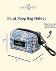 Lucy & Co. - Tinned Fish Poop Bag Holder
