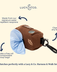 Lucy & Co. - Woodland Wonder Corduroy Poop Bag Holder