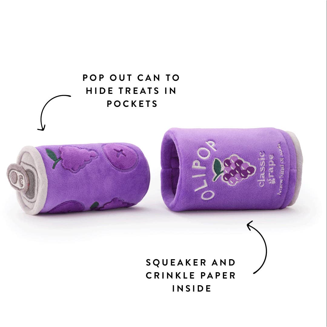 The Foggy Dog - OLIPOP x TFD Classic Grape Interactive Snuffle Dog Toy