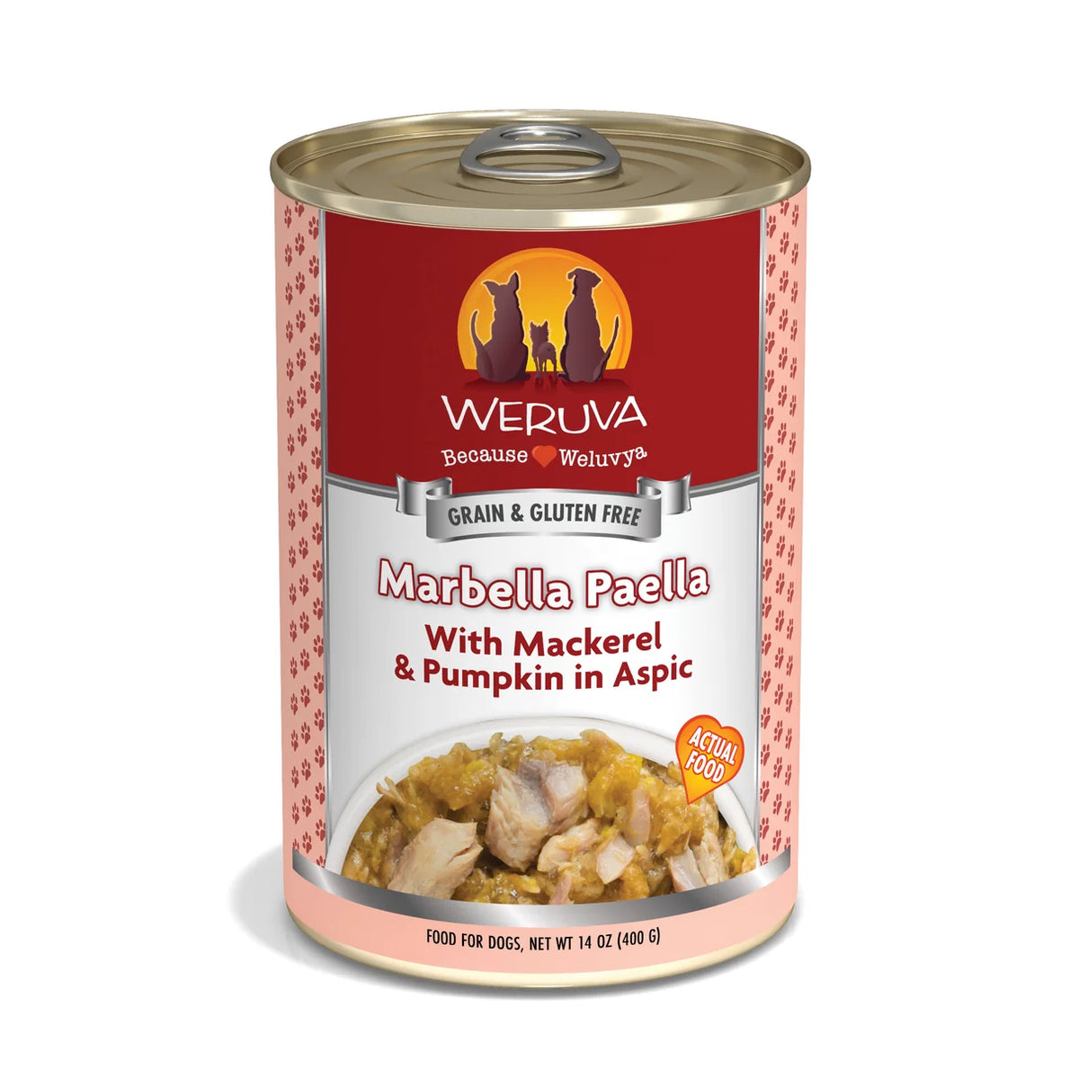 Weruva Classic Marbella Paella Mackerel &amp; Pumpkin in Aspic