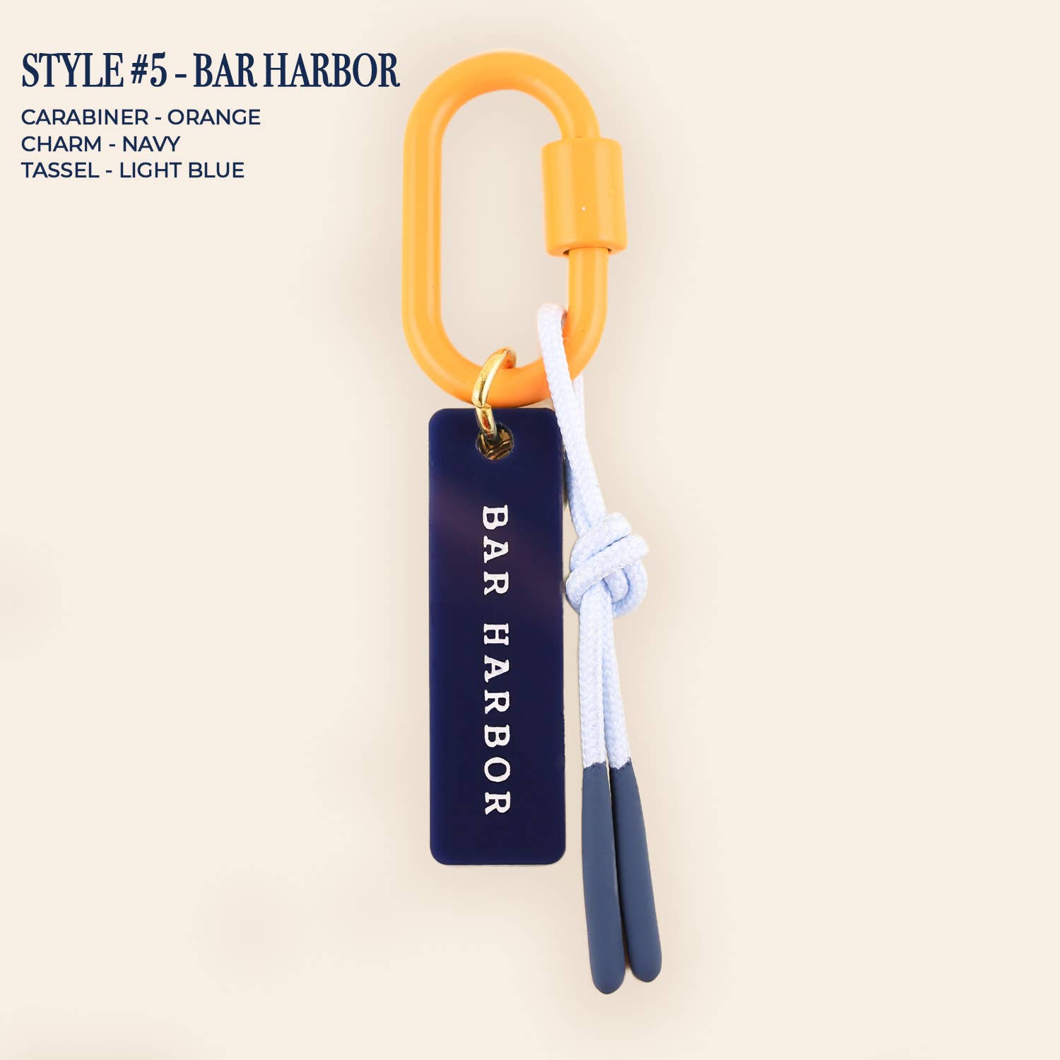 Freshwater Curated Goods™ - Custom Your City Bag Charm: Style 