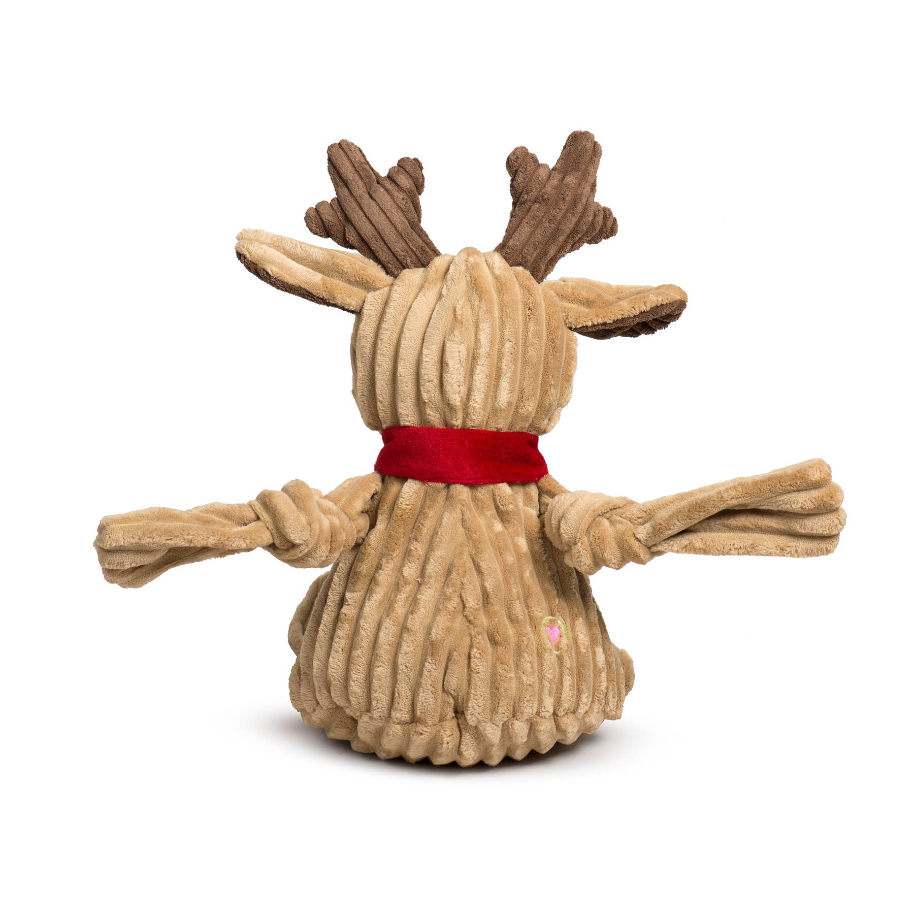 HuggleGroup - Rudy Reindeer Knottie® Durable Plush Dog Toy: Small