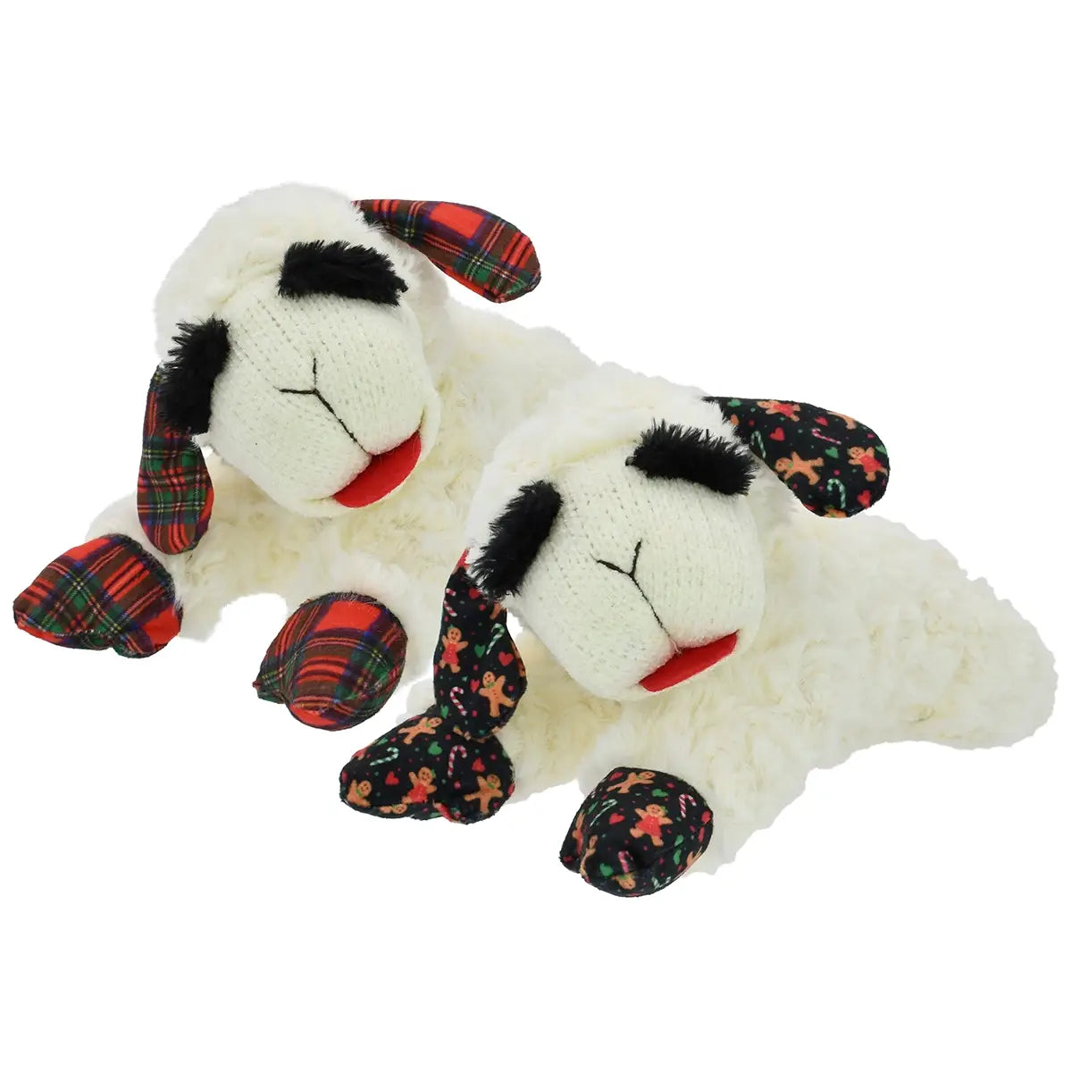 Pet Palette Distribution - Multipet Christmas Lamb Chop Asst 10.5”