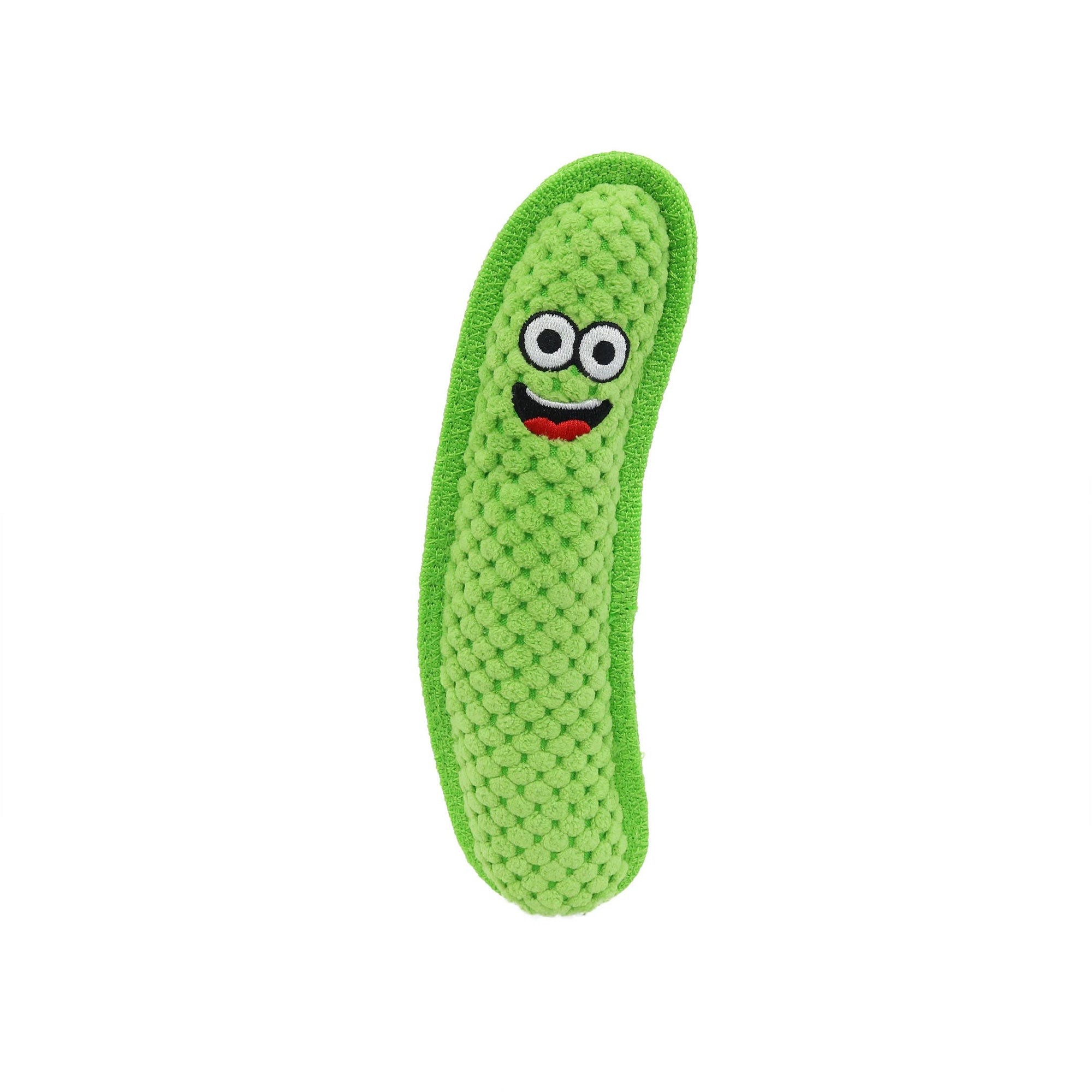 Tuffy Dog Toys - VIP Products - Tuffy Funny Food Pickle, Durable, Squeaky Dog Toy