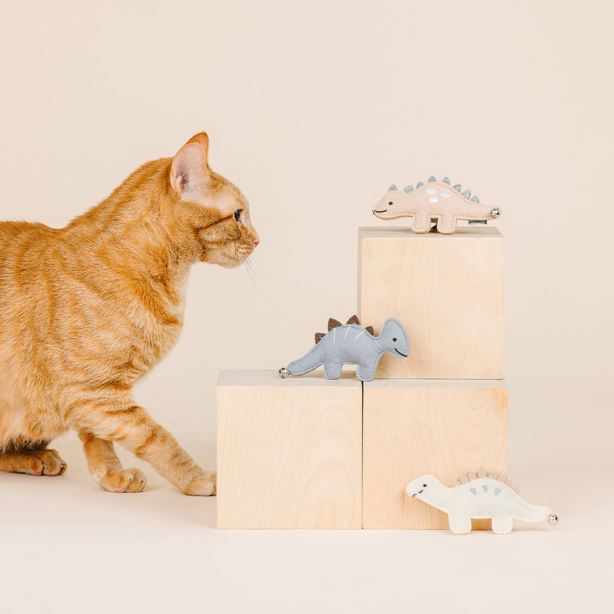 Petshop by Fringe Studio - WE'RE ADORA-SAURABLE MINI CAT TOY SET OF 3