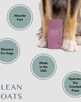 Clean Coats - Dog Moisturizing Serum for Paws & Noses - Fast Absorbing
