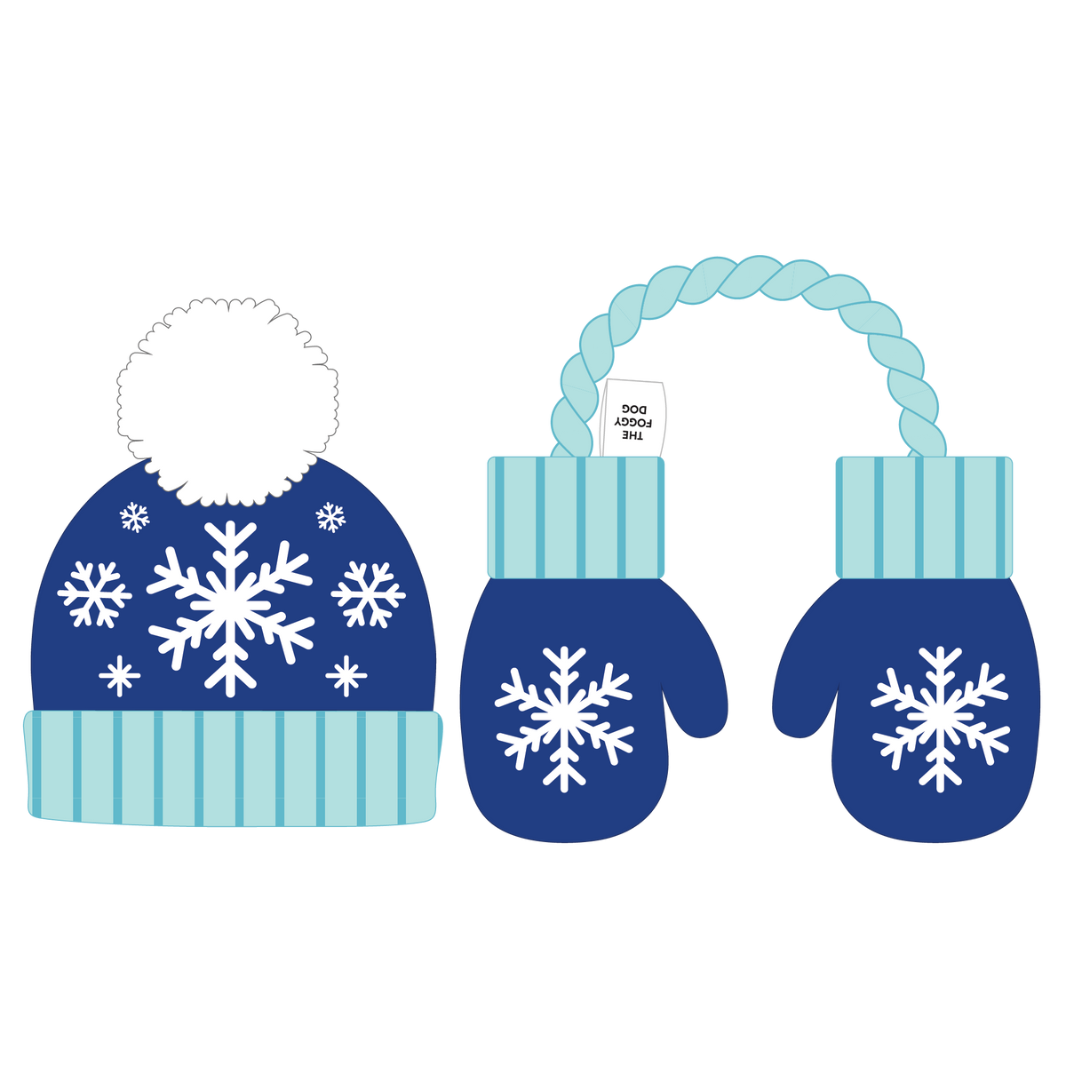The Foggy Dog - Snow Much Fun Interactive Snuffle Dog Toy Set