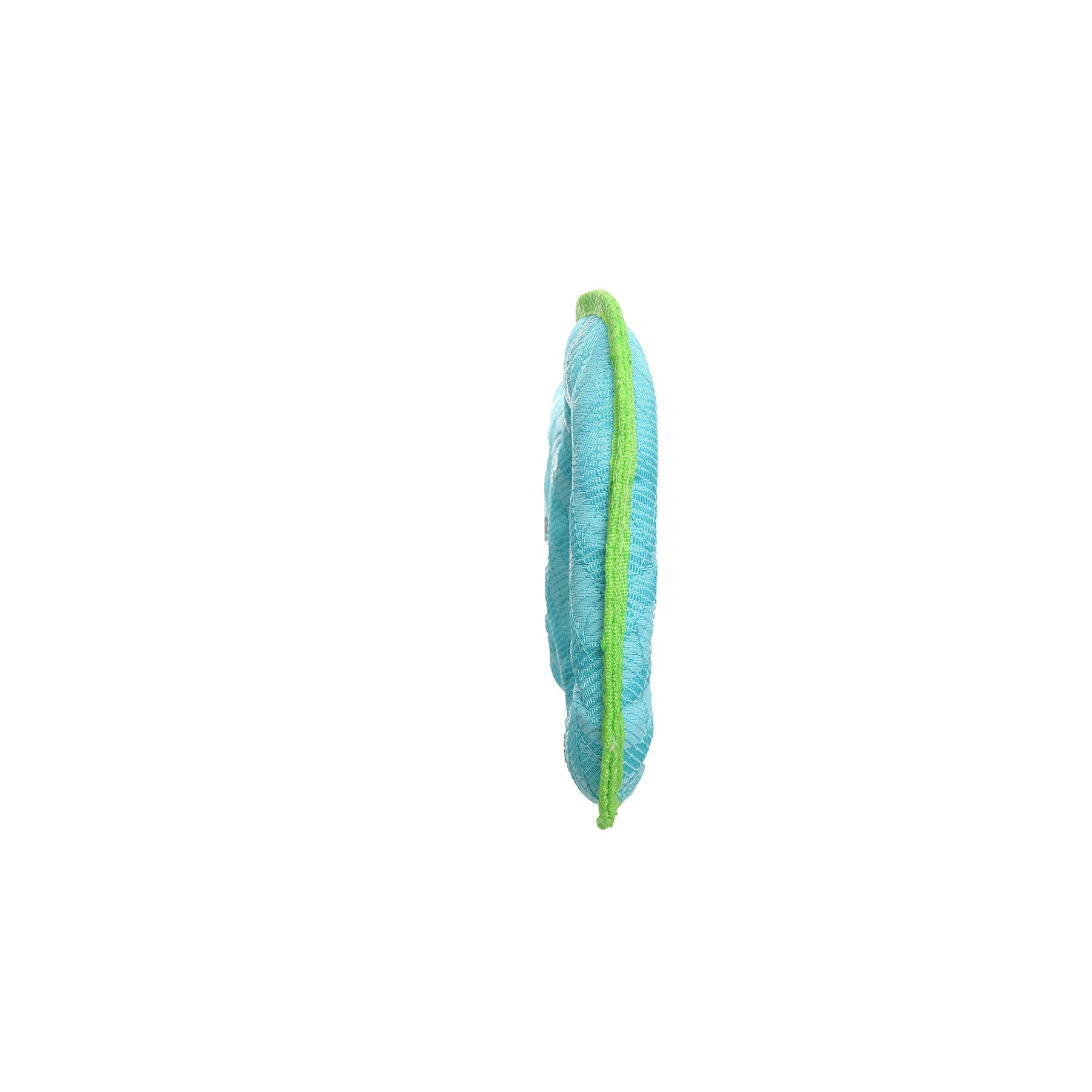 Tuffy Dog Toys - VIP Products - DuraForce 3 Way Tug - Blue/Green, Durable, Squeaky Dog Toy