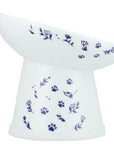 Necoichi Raised Tilted Cat Food Bowl