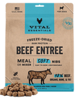 Vital Essentials Freeze-Dried Raw Beef Soft Nibs Entree