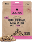 Vital Essentials Freeze-Dried Raw Protein Quail, Pheasant & Egg Soft Nibs Dog Food